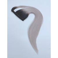 Coada de par cu scai Magic Tail Ombre #1B/Light Grey